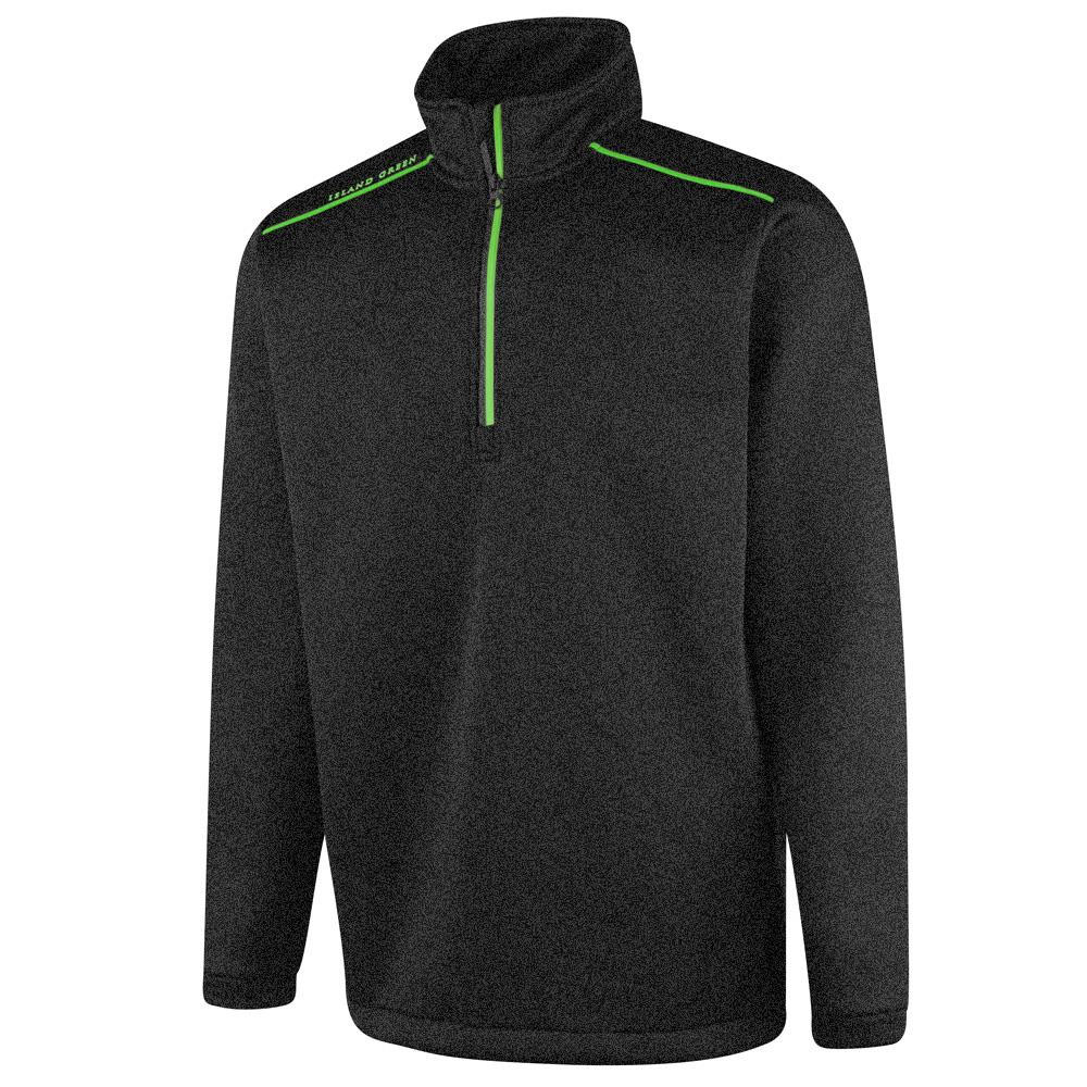 Island Green Windproof Thermal Top Layer Charcoal Marl