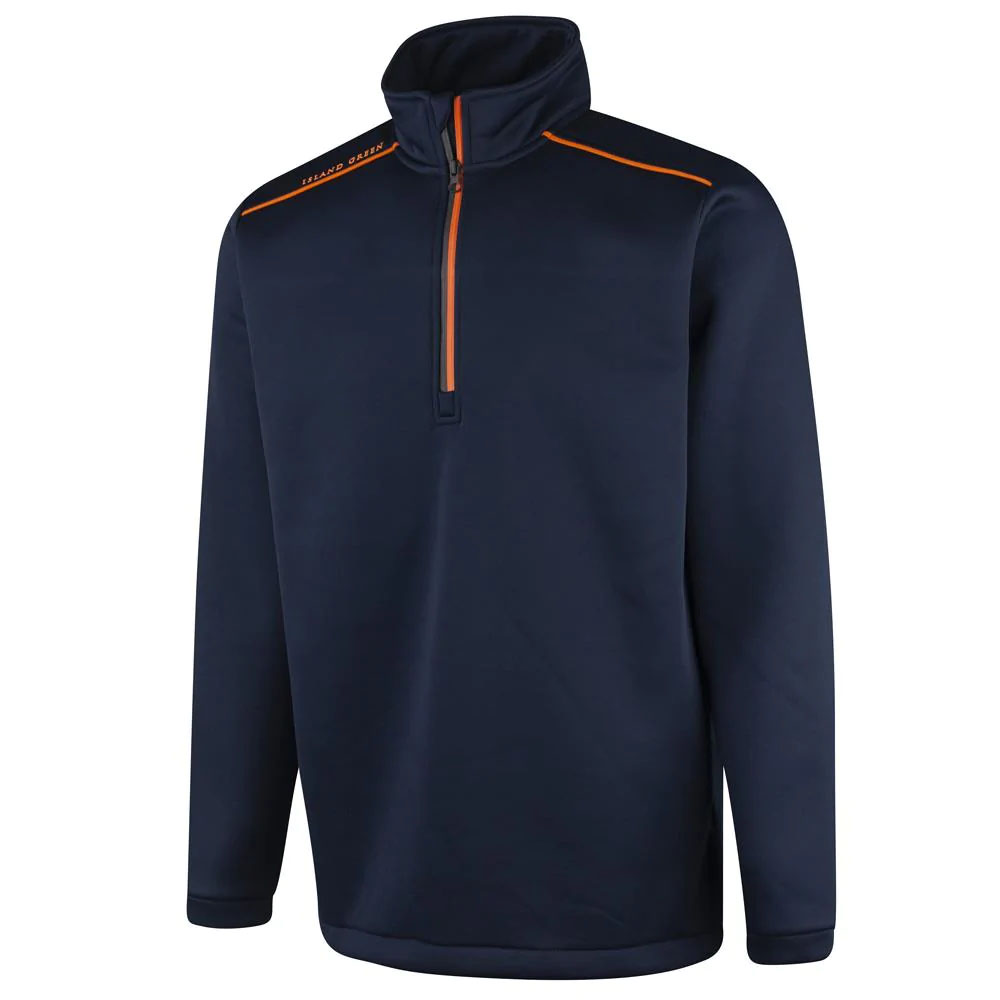 Island Green Windproof Thermal Top Layer Navy Blue